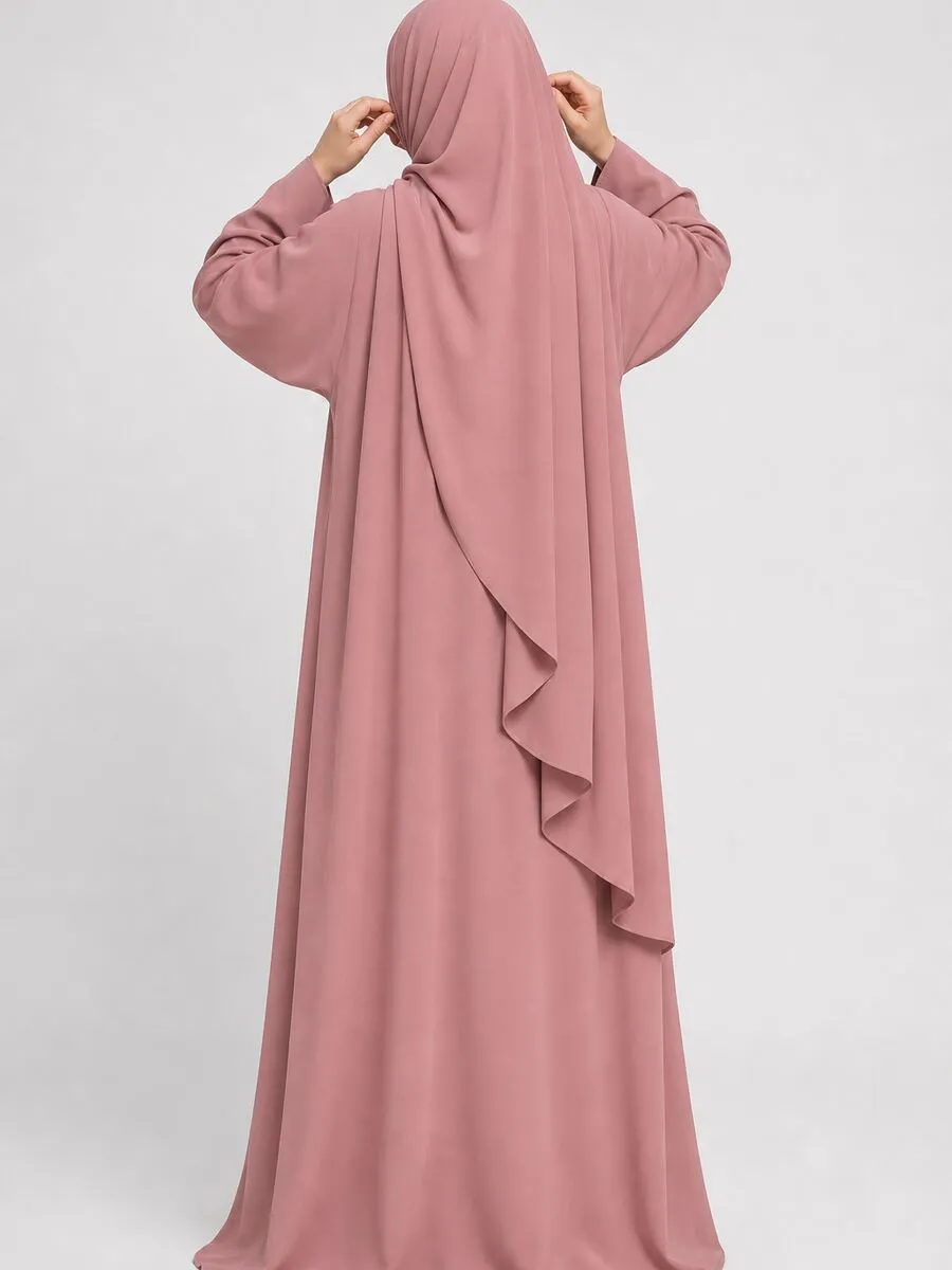 Abaya + hijab matching set