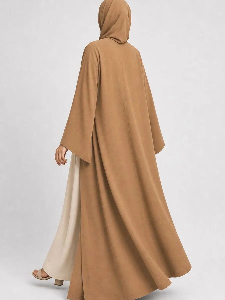 Open abaya — Korean crepe