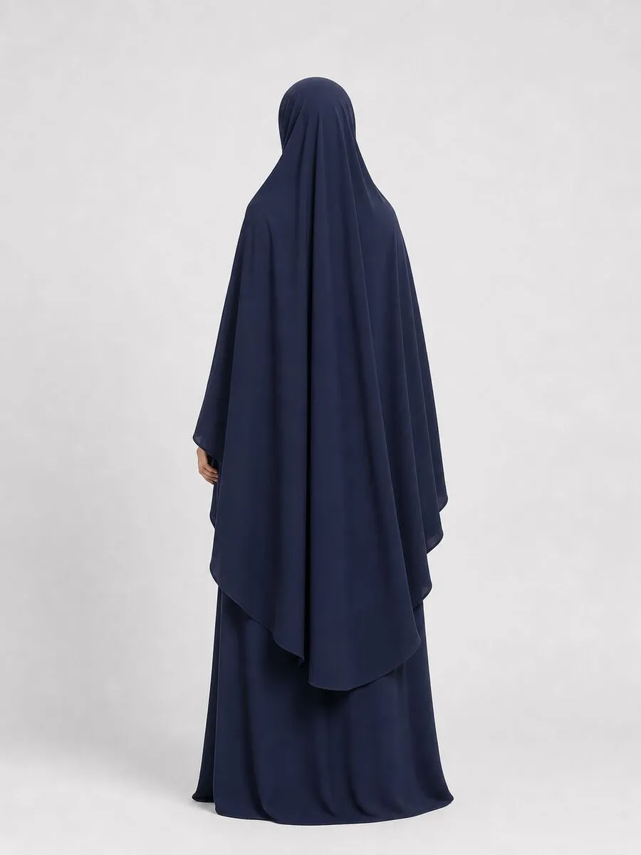 Long jilbab-style khimar